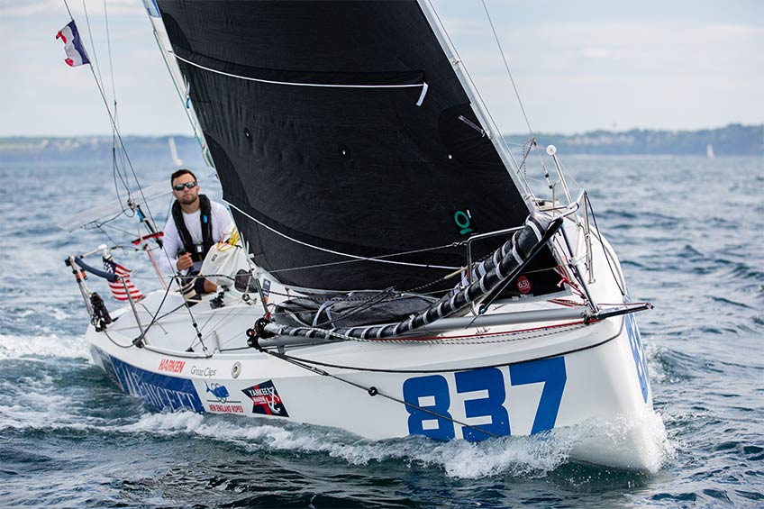 Sailing the Mini Transat Quantum Sails